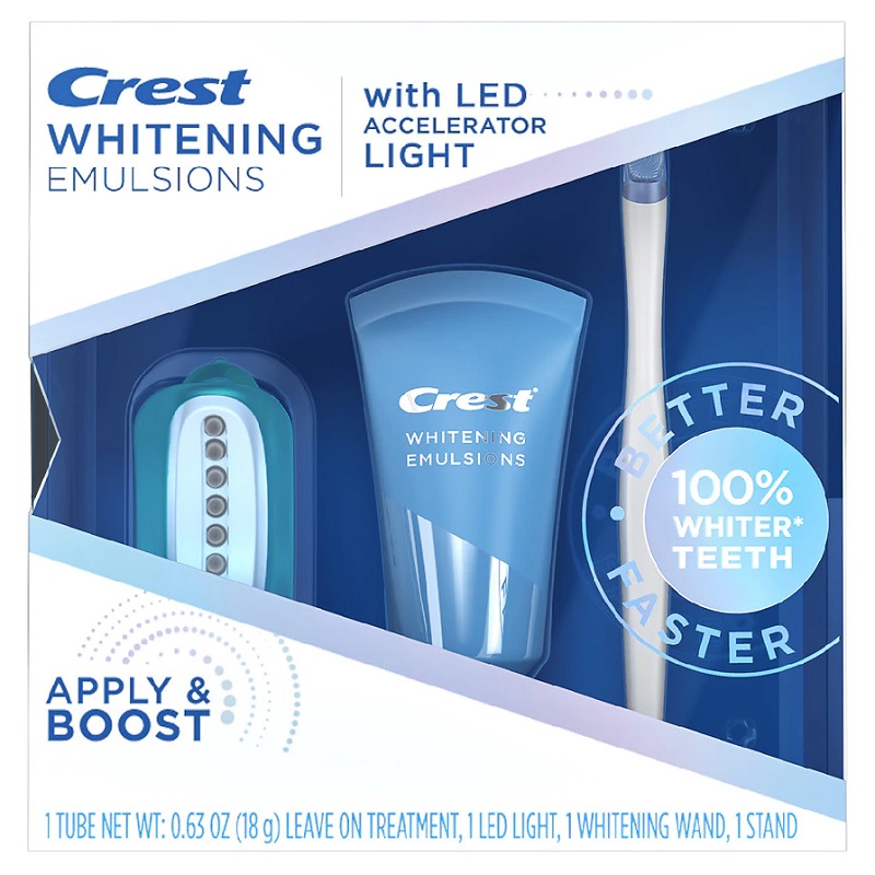 Отбеливающая эмульсия Crest Whitening Emulsions with LED Accelerator Light